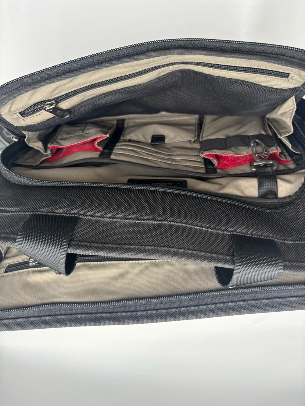 Victorinox Black Laptop Messenger Bag with Padded Strap